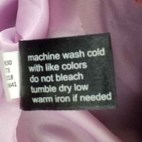 Lane Bryant Purple Ruffle Hem Full Zip Jacket Pockets Lined Sz 14/16 - Picture 6 of 6